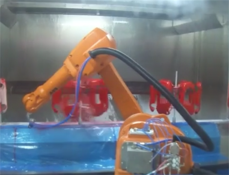 玩具車(chē)外殼自動(dòng)噴涂線