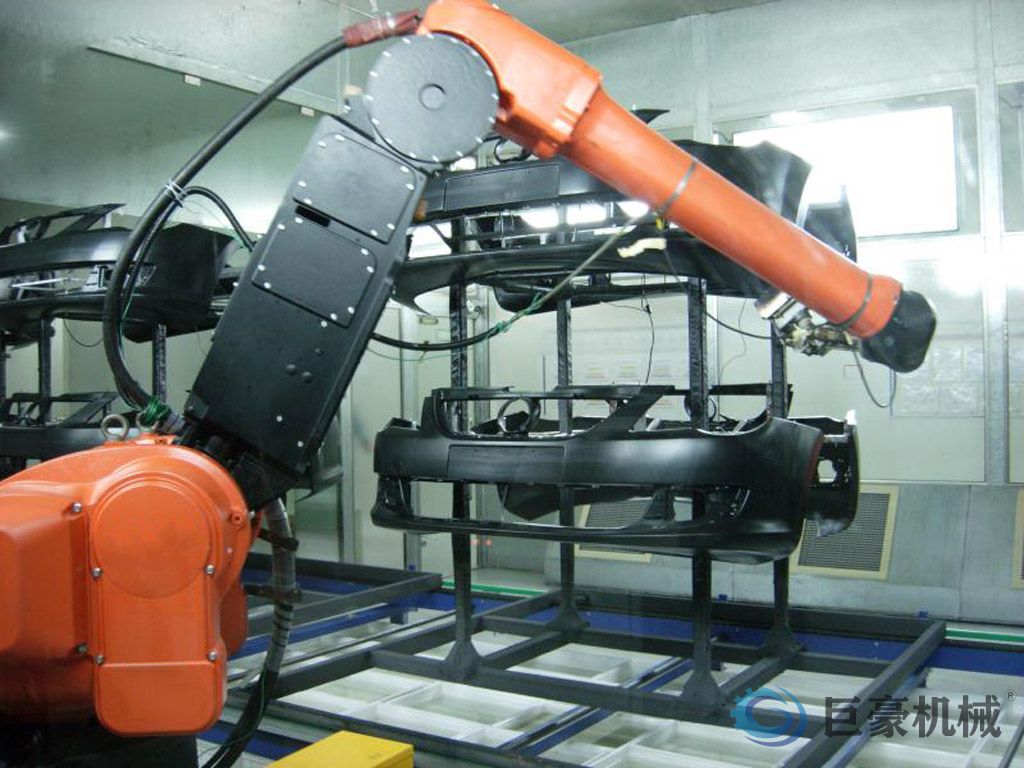 汽車保險(xiǎn)杠噴涂生產(chǎn)線工藝流程(圖2)